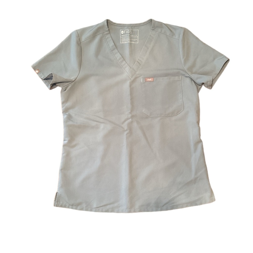FIGS - CATARINA SCRUB TOB - DUSTY BLUE - sz SMALL